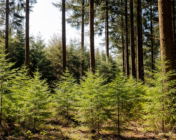 Douglas con registros en varios estadíos